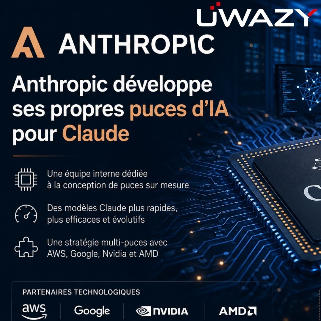 Anthropic mise sur ses propres puces pour accélérer les performances de Claude